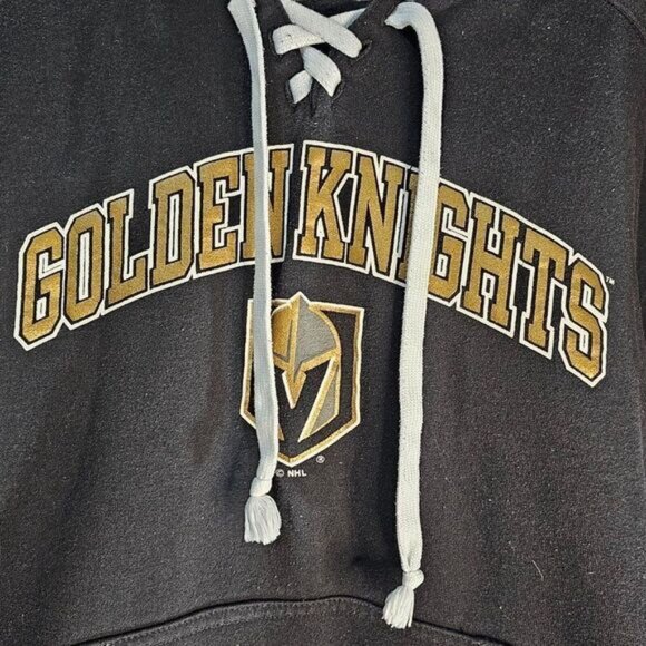 Golden Knights Sweatshirt Mens S Black NHL Hoodie Hockey Las Vegas - Picture 4 of 5